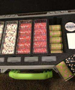 walizka na żetony do pokera