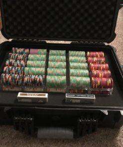 walizka na żetony pokerowe