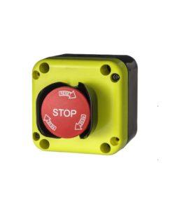 kasetka awaryjna z przyciskiem STOP