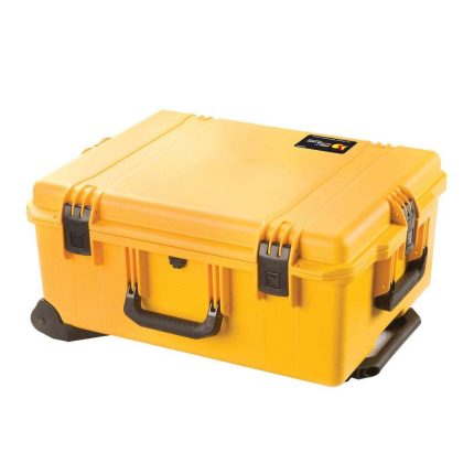twarda żółta walizka z gąbką Storm im2720