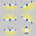 Powercase L lampa LED strażacka