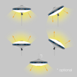 Powerdisk maszt oświetleniowy led na statywie